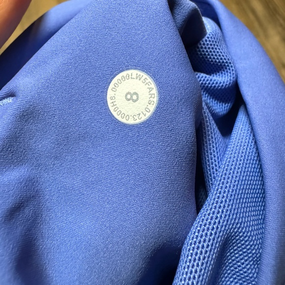 Lululemon Fast and Free High-Rise Tight 25” Pockets Size 8 Blue - Picture 5 of 5